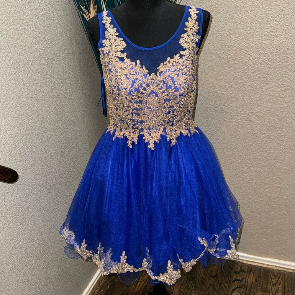 Evening  dress. (Homecoming,prom etc.) Only worn once and is good condition